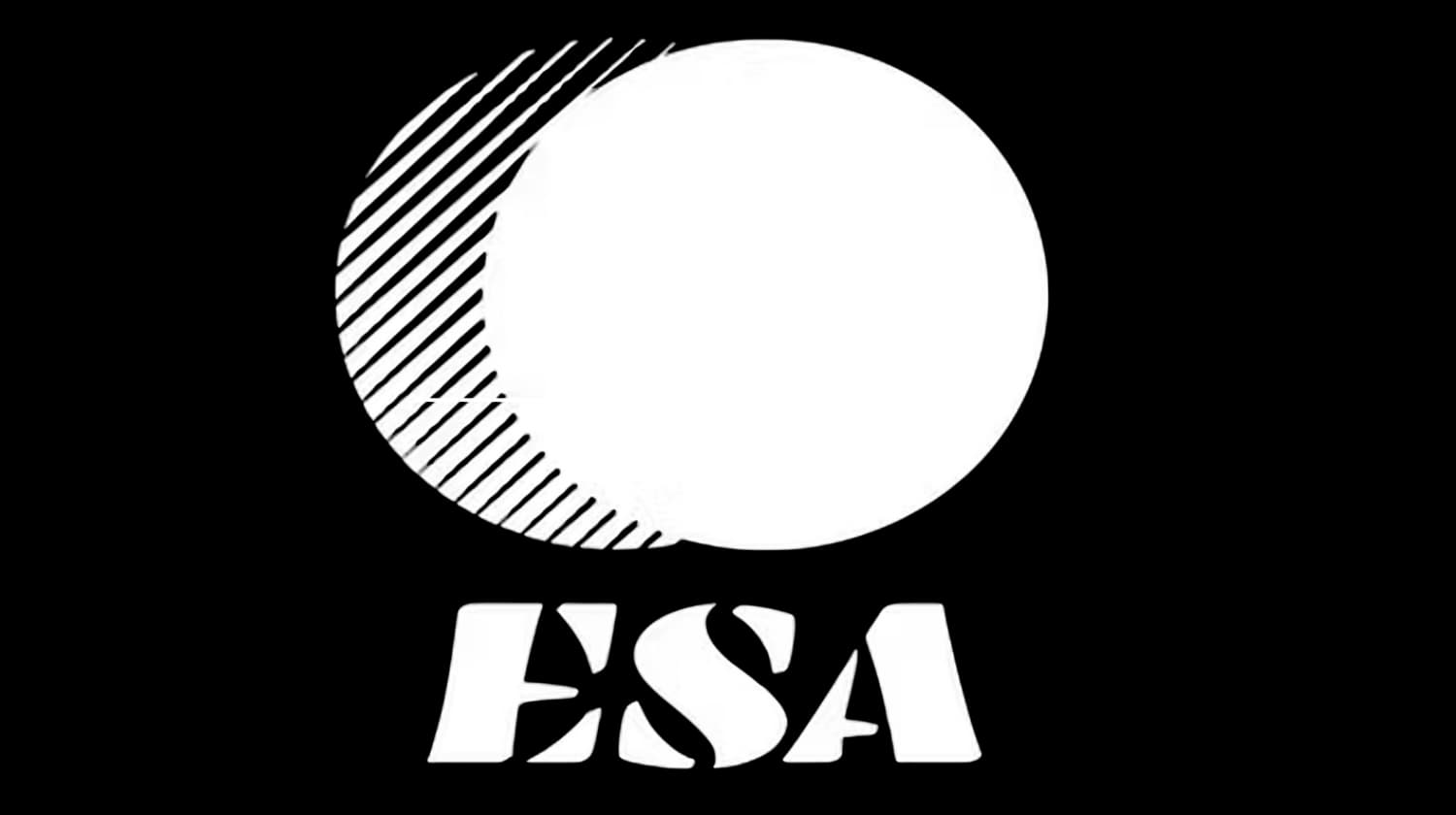 ESA logo in white